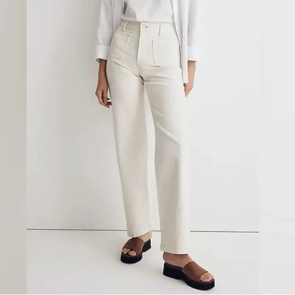 Madewell βThe Perfect Vintageβ Wide Leg High-RiseβJean in Vintage Canvas Wash